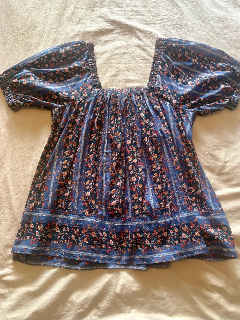 Free People smocked square